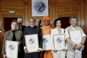 2004 Laureates Raul Montenegro, Bianca Jagger, Swami Agnivesh, Memorial & Asghar Ali Engineer