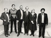 Jacob von Uexkull with 1983 Laureates Manfred Max-Neef, Amory & Hunter Lovins, Leopold Kohr & Ibedul Gibbons 