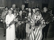 1986 Laureates Alice Stewart, Rosalie Bertell, Helena Norberg-Hodge, Robert Jungk, Evaristo Nugkuag Ikanan