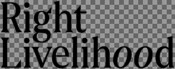 Right Livelihood Logo Black