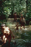 Yanomami people fishing