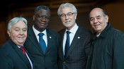 2013 Laureates Paul Walker, Denis Mukwege, Hans Herren & Raji Sourani