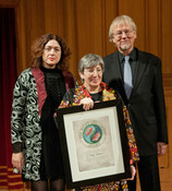 2012 Laureate Sima Samar receiving the award