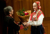 2012 Laureate Sima Samar receiving the award