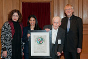 2012 Laureate Gene Sharp and Jamila Raqib